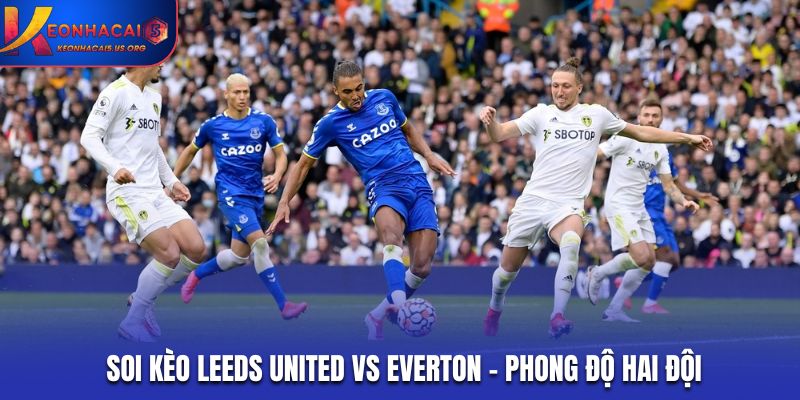 Soi kèo Leeds United vs Everton - phong độ hai đội